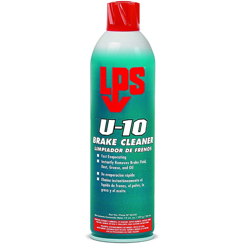 LPS U-10 BRAKE CLEANER 14OZ - 06220