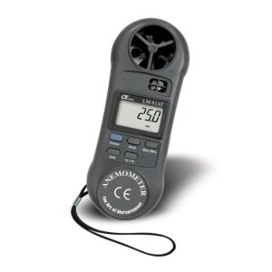 LUTRON ANEMOMETER WITH TEMPERATURE MEASUREMENT LM-81AT