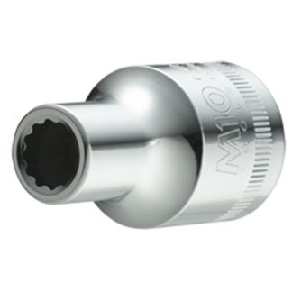 M10 1/2" Dr 12pt Socket (Inches) | Model : M10-004-036-6020