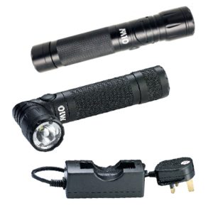 M10 ALUMIN RECHARGEABLE 5W LED L-TORCH LIGHT LE-286