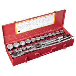 M10 1/4", 1/2", 3/4" Dr Metric Combination Socket Set (146) | Model : M10-146