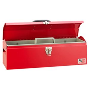 M10 METAL TOOL BOX 16.1W X6.1D X 3.7"H -MB01