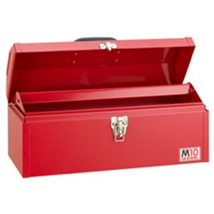 M10 METAL TOOL BOX 16.9W X7.0D X 7.2"H -MB03