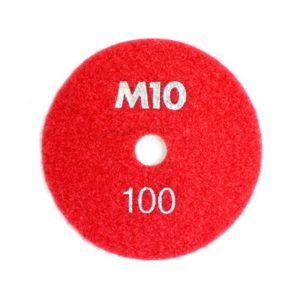 M10 DIAMOND VELCRO POLISHING PAD 100X3MM