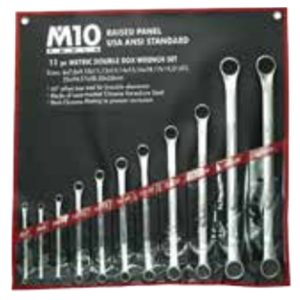 M10 DOUBLE BOX END WRENCH SET DB11