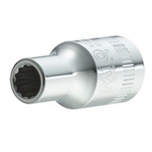 M10 1/4" Dr 12pt Socket (Metric) | Model : M10-004-001-2032