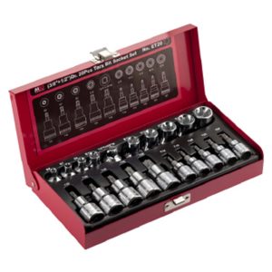 M10 3/8", 1/2" Dr Star Socket Set ET20 - Singapore | Model : 003-036-620