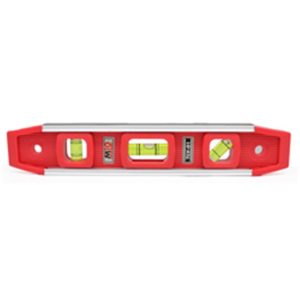 M10 Plastic Torpedo Level 3V 9" (TLV-01) | Model: LEVEL-TLV01