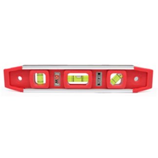 M10 Plastic Torpedo Level 3V 9" (TLV-01) | Model: LEVEL-TLV01