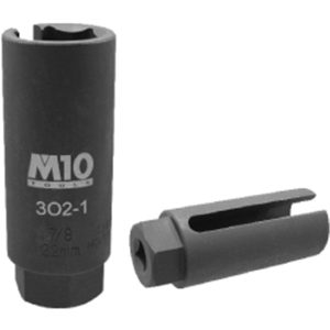 M10 Straight Oxygen Senor Socket 3/8" Dr. 22mm - 3o2-1 | Model : M10-004-505-01