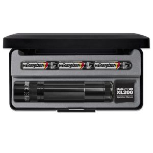 MAGLITE XL200 3AAA FLASHLIGHT BLACK. PRESENTATION BOX ML-XL200-S3017