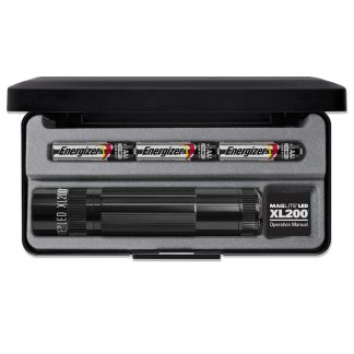 MAGLITE XL200 3AAA FLASHLIGHT BLACK. PRESENTATION BOX ML-XL200-S3017