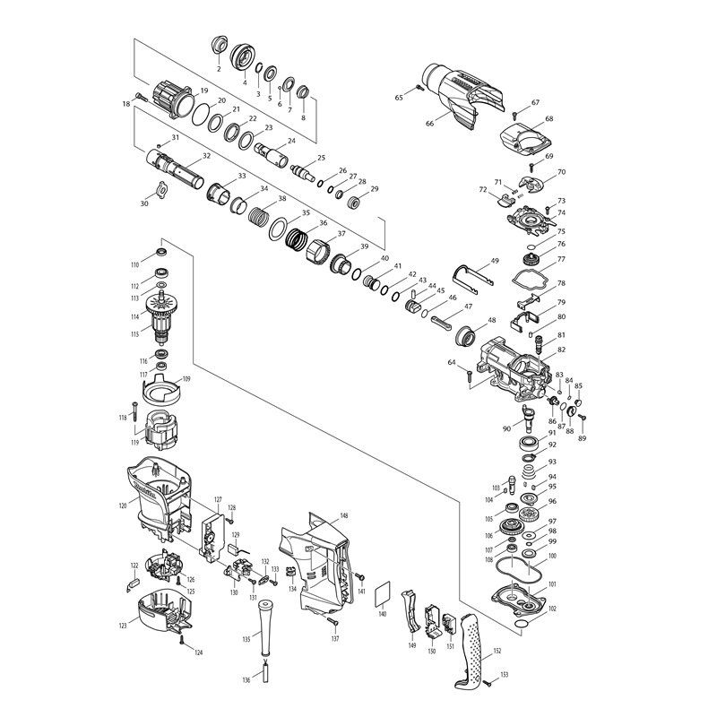 Makita HR3200C Combination Hammer | Model : M-HR3200C
