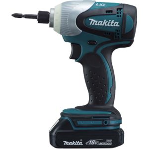 MAKITA 18V 3.0AH LI-ION IMPACT DRIVER, DTD142RFE