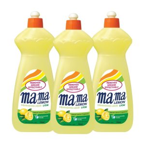 MAMA LEMON DISHWASHING LIQUID NATURAL LEMON 3X750ML