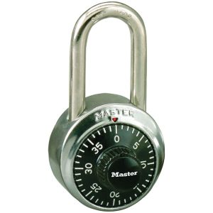 MASTERLOCK PRESET COMBINATION LOCK LONG SHACKE - 1500LF