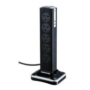 MASTERPLUG 3M EXTENSION TOWER /W USB SRGTOWSU103PB-MPA