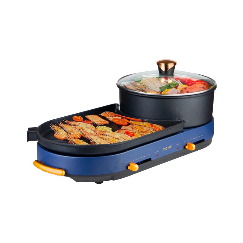 MAYER MULTI-FUNCTIONAL HOT POT WITH GRILL MMHPG5