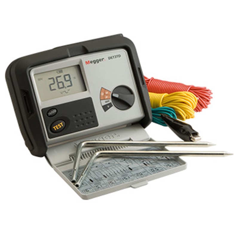 MEGGER DIGITAL EARTH TESTER DET3TD