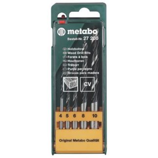 METABO WOOD DRILL BIT SET 4-10MM