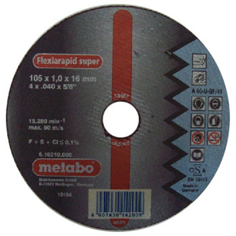 METABO CUT-OFF WHEEL S/S
