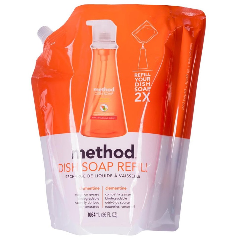 METHOD DISH SOAP ( REFILL ) CLEMENTINE 1L