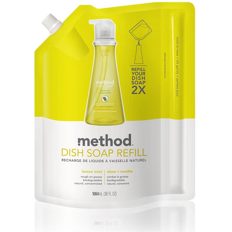 METHOD DISH SOAP ( REFILL ) LEMON MINT 1L