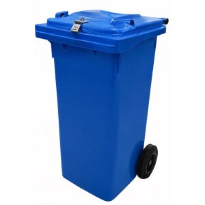 MGB BIN WITH LOCK LATCH (LOCK NOT PROVIDED) 120L D545 X W475 X H930MM