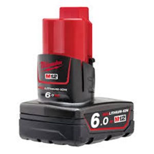 MILWAUKEE LI-ION BATTERY 12V 6.0AH- M12B6