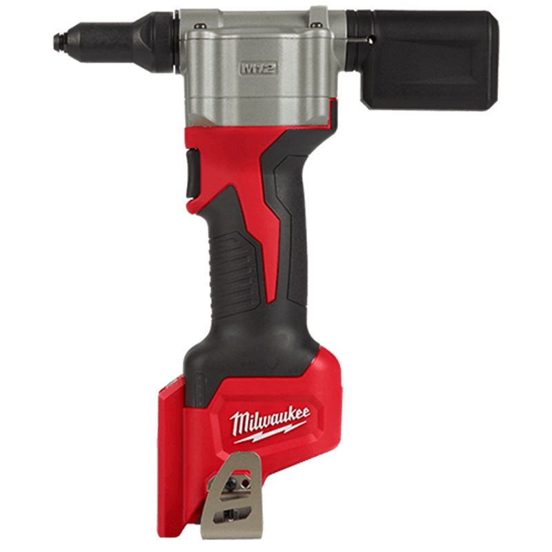 MILWAUKEE COMPACT CORDLESS RIVET GUN,CAP:2.4 - 4.8MM M12BPRT-0C (BARE UNIT)