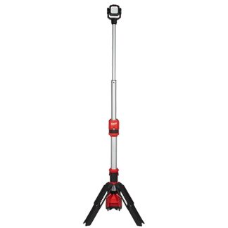 MILWAUKEE LED STAND LIGHT EXTEND TO 173CM 1,400LUMENS M12SAL-0 (BARE UNIT)