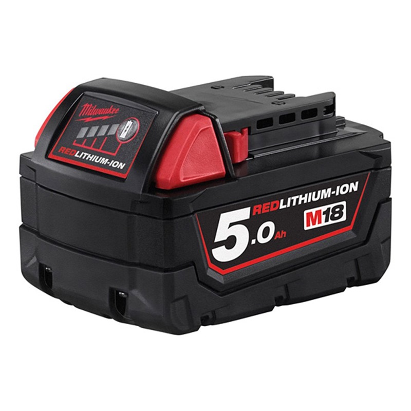 MILWAUKEE LI-ION BATTERY 18V 5.0AH- M18B5