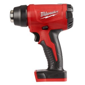 MILWAUKEE 18V LI-ION HEAT GUN, MAX 470°C, AIR FLOW 170L/MIN, M18BHG-0 (BARE UNIT)