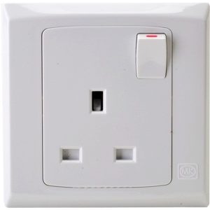 MK 1 GANG SWITCH SOCKET S2757