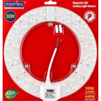 MORRIES 3990 LUMEN 38W LED CIRCULAR MAGNETIC CEILING PANEL MS248MMLCL