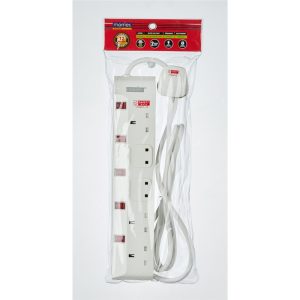 MORRIES 3M EXTENSION CORD 5W W/BUILT IN VARISTOR - MS3255