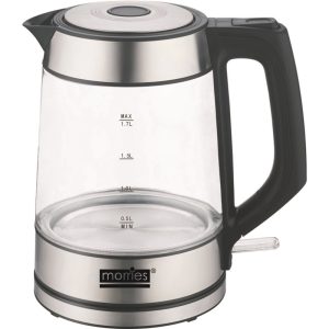 MORRIES 1.7L GLASS KETTLE MS8080GK