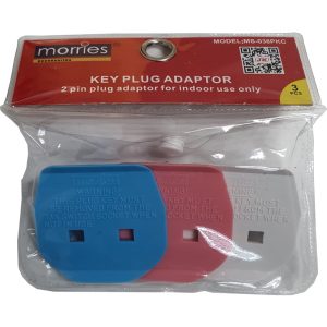 MORRIES PVC SAFETY PLUG KEY FOR 2 PIN MS038PKC