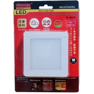 MORRIES LED NIGHT SENSOR LIGHT MS12076UKSNL (DAYLIGHT)
