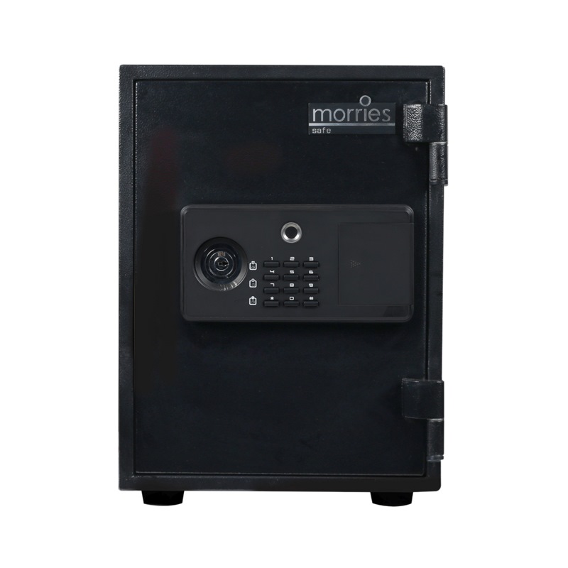 MORRIES FIRE RESISTANT BIOMETRIC/DIGITAL/KEY SAFE - EST 53KG MS21TUF-BK