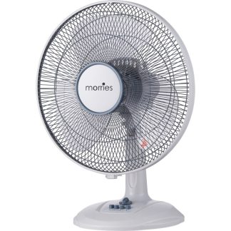 MORRIES DESK FAN 16" WITH TIMER (METAL BLADE) MS426DFT
