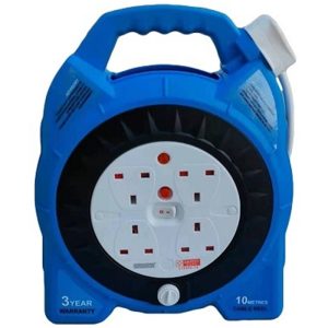 MORRIES FOUR WAY CABLE REEL 10M MS2004CR