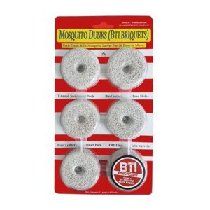 MOSQUITO DUNK 6PPP - BTI BRIQUET NON TOXIC INSECTICIDE