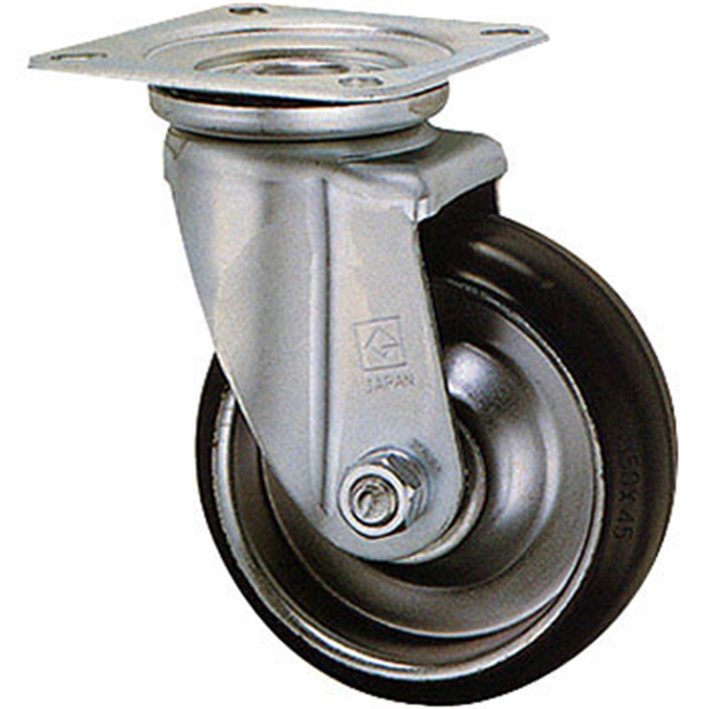 NANSIN #50 RUBBER CASTER SWIVEL