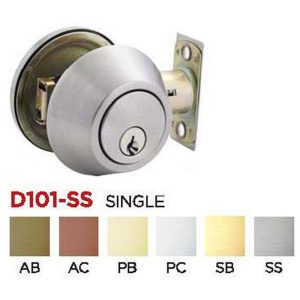 NELON SINGLE DEADBOLT LOCK D101 SERIES