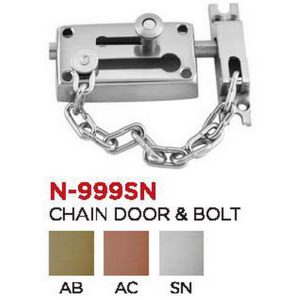 NELON DOOR CHAIN & BOLT N999 SERIES