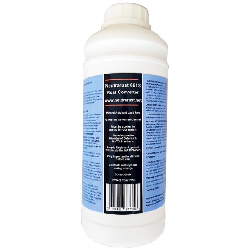 NEUTRARUST NR661 RUST CONVERTER - 1L