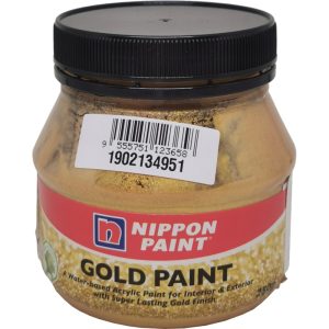 NIPPON PAINT GOLD PAINT 250GM FOR WOOD & METAL
