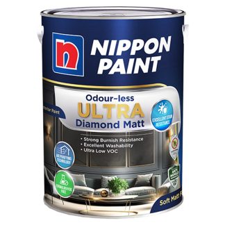 NIPPON PAINT ODOURLESS ULTRA DIAMOND MATT 1L