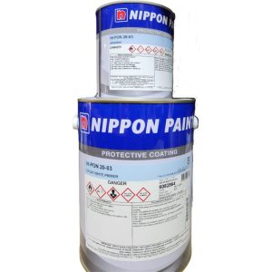 NIPPON HI-PON PRIMER 4.5L+0.5L WITH HARDENER 20-03 WHITE